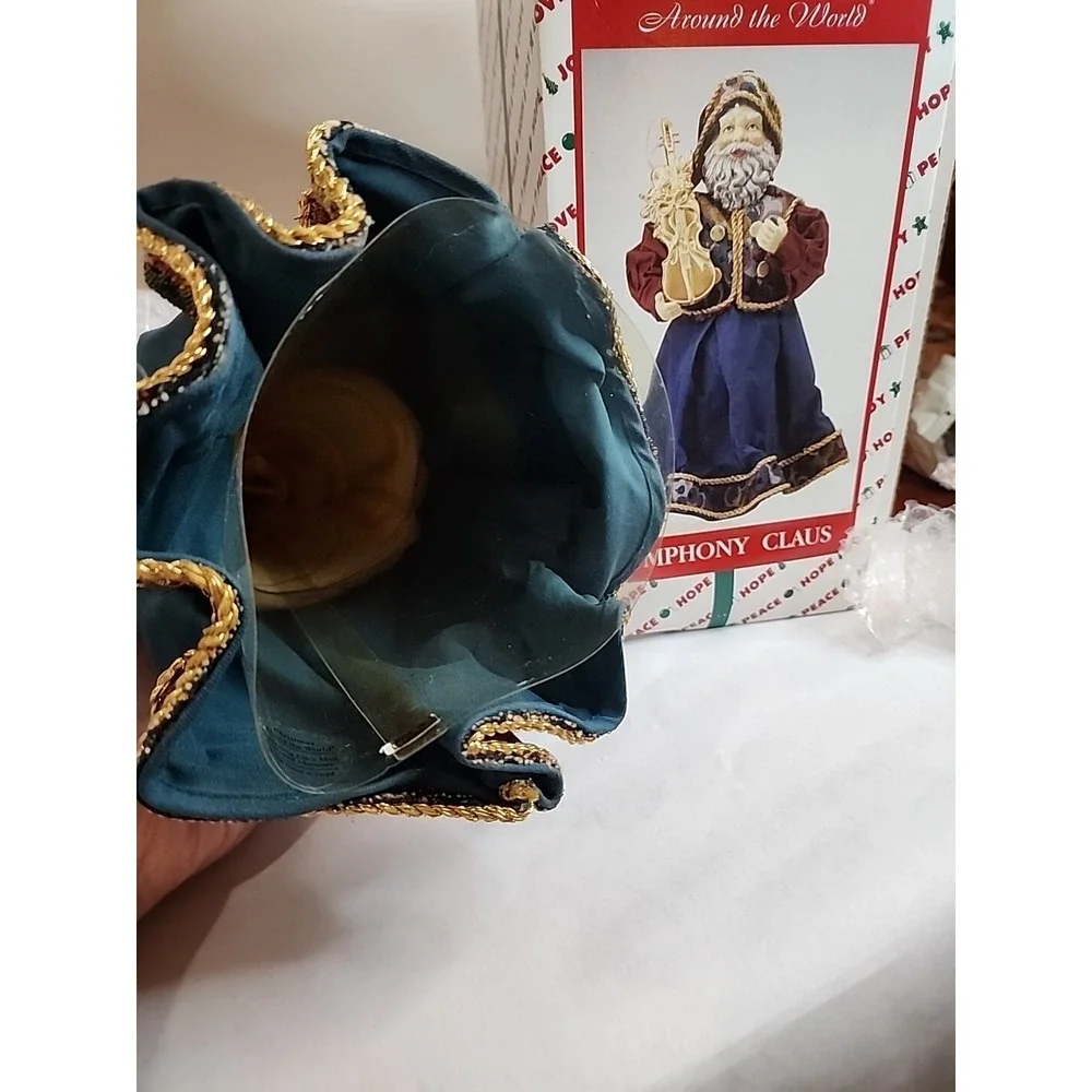 House Of Lloyd Rustic Santa Clause Christmas Tree Topper 14